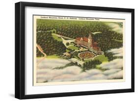 Lookout Mountain Hotel, Tennessee-null-Framed Art Print