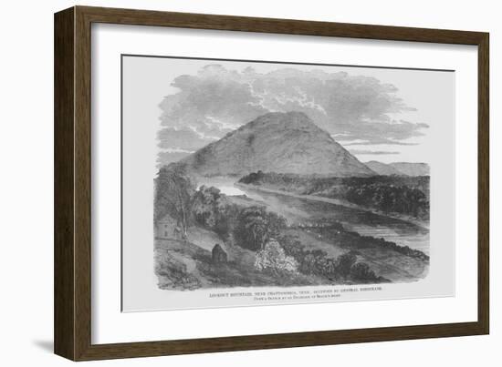 Lookout Mountain Occupied by General Rosecrans-Frank Leslie-Framed Art Print