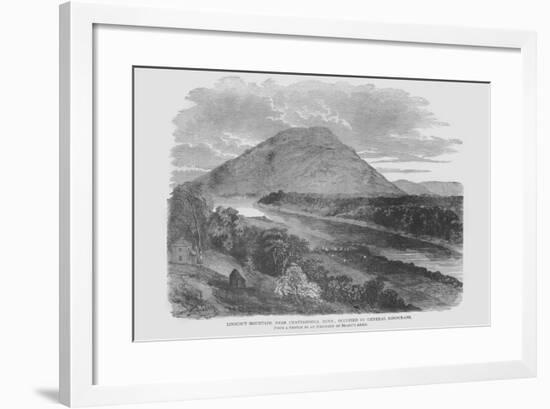 Lookout Mountain Occupied by General Rosecrans-Frank Leslie-Framed Art Print