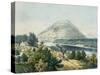 Lookout Mountain, Tennessee and the Chattanooga Railroad-null-Stretched Canvas