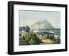 Lookout Mountain, Tennessee and the Chattanooga Railroad-null-Framed Giclee Print