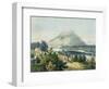 Lookout Mountain, Tennessee and the Chattanooga Railroad-null-Framed Giclee Print