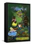 Lookout Mountain, Tennessee - Fairyland Caverns, Interior View of Goldilocks and the 3 Bears-Lantern Press-Framed Stretched Canvas