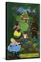 Lookout Mountain, Tennessee - Fairyland Caverns, Interior View of Goldilocks and the 3 Bears-Lantern Press-Stretched Canvas