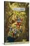 Lookout Mountain, Tennessee - Fairyland Caverns, Interior View of the Castle of Gnomes-Lantern Press-Stretched Canvas