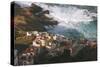 Lookout over Garachico Coastline, Tenerife, Canary Islands, Spain-Guido Cozzi-Stretched Canvas