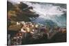 Lookout over Garachico Coastline, Tenerife, Canary Islands, Spain-Guido Cozzi-Stretched Canvas