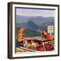 "Lookout Point", July 18, 1953-Richard Sargent-Framed Giclee Print