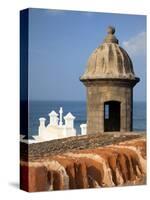 Lookout Tower at Fort San Cristobal, Old San Juan, Puerto Rico, Caribbean-Dennis Flaherty-Stretched Canvas