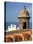 Lookout Tower at Fort San Cristobal, Old San Juan, Puerto Rico, Caribbean-Dennis Flaherty-Stretched Canvas