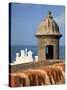 Lookout Tower at Fort San Cristobal, Old San Juan, Puerto Rico, Caribbean-Dennis Flaherty-Stretched Canvas