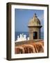 Lookout Tower at Fort San Cristobal, Old San Juan, Puerto Rico, Caribbean-Dennis Flaherty-Framed Photographic Print