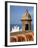 Lookout Tower at Fort San Cristobal, Old San Juan, Puerto Rico, Caribbean-Dennis Flaherty-Framed Photographic Print