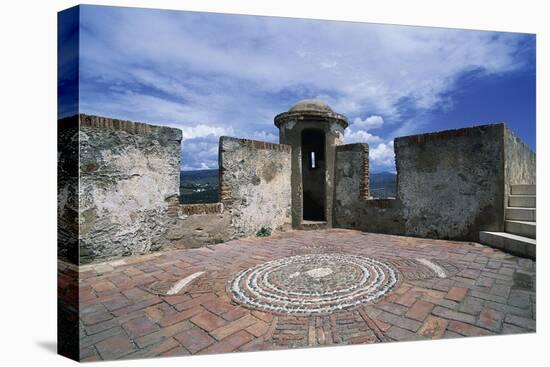 Lookout Tower, Gibralfaro Castle-null-Stretched Canvas