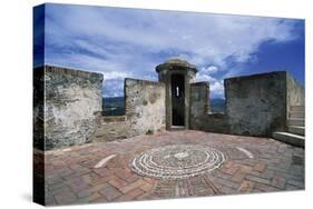 Lookout Tower, Gibralfaro Castle-null-Stretched Canvas