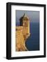 Lookout Tower of Santa Barbara Castel Overlooking the Bay of Alicante, Costa Brava, Alicante-Cahir Davitt-Framed Photographic Print