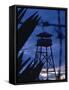 Lookout Tower Outside a Fortified Village During Vietnam War-Larry Burrows-Framed Stretched Canvas