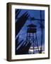 Lookout Tower Outside a Fortified Village During Vietnam War-Larry Burrows-Framed Photographic Print