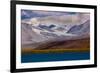 Lookout view of Glacier and Mountains off Richardson Highway, Route 4, Alaska-null-Framed Photographic Print