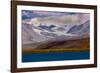 Lookout view of Glacier and Mountains off Richardson Highway, Route 4, Alaska-null-Framed Photographic Print