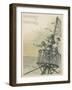 Lookouts Sighting Land in the New World-Andrew Melrose-Framed Giclee Print