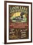 Loon Outfitters - Vintage Sign-Lantern Press-Framed Art Print