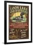 Loon Outfitters - Vintage Sign-Lantern Press-Framed Art Print