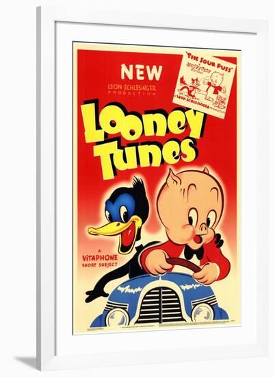 Looney Tunes, 1940-null-Framed Art Print