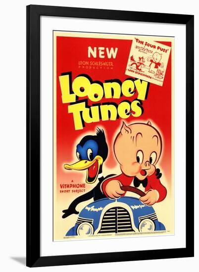 Looney Tunes, 1940-null-Framed Art Print