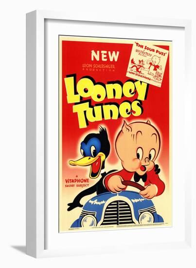 Looney Tunes, 1940-null-Framed Art Print