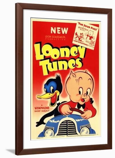 Looney Tunes, 1940-null-Framed Premium Giclee Print