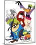 Looney Tunes Bugs Bunny and Friends Hip-Hop-null-Mounted Poster