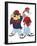 Looney Tunes Bugs Bunny and Tazmanian Devil Kris Kross-null-Framed Poster