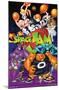 Looney Tunes: Space Jam - Collage-Trends International-Mounted Poster