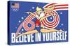 Looney Tunes x Team USA - Believe In Yourself-Trends International-Stretched Canvas