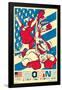 Looney Tunes x Team USA - Boxing-Trends International-Framed Poster