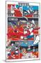 Looney Tunes x Team USA - Track and Field-Trends International-Mounted Poster