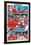 Looney Tunes x Team USA - Track and Field-Trends International-Framed Poster