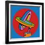 Loop Duo Circle-Howie Green-Framed Giclee Print