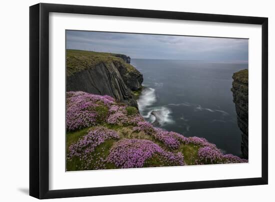 Loop Head, County Clare, Munster, Republic of Ireland, Europe-Carsten Krieger-Framed Photographic Print