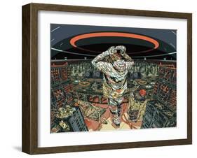 Loop Maneuver-HR-FM-Framed Art Print