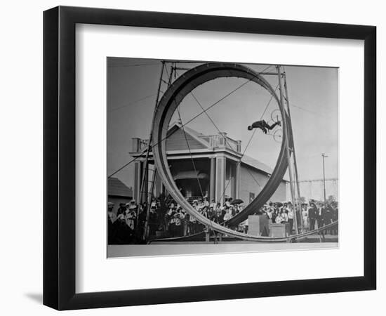 Loop The Loop, New York, New York-Charles Kenneth Lucas-Framed Photographic Print