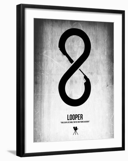Looper-NaxArt-Framed Art Print