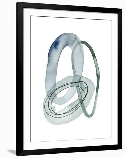 Looping Abstract IV-Grace Popp-Framed Art Print