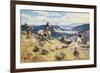 Loops and Swift Horses are Surer than Lead-Charles Marion Russell-Framed Art Print