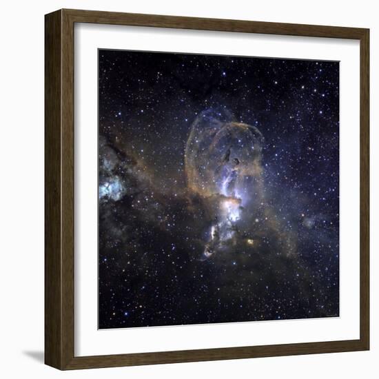 Loops of NGC 3576-Stocktrek Images-Framed Photographic Print