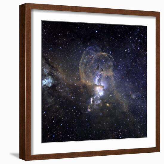 Loops of NGC 3576-Stocktrek Images-Framed Photographic Print