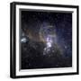 Loops of NGC 3576-Stocktrek Images-Framed Photographic Print