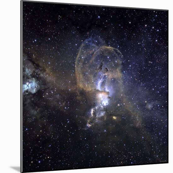 Loops of NGC 3576-Stocktrek Images-Mounted Photographic Print