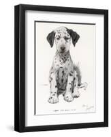 Loopy the Ugly Puppy-Cecil Aldin-Framed Photographic Print